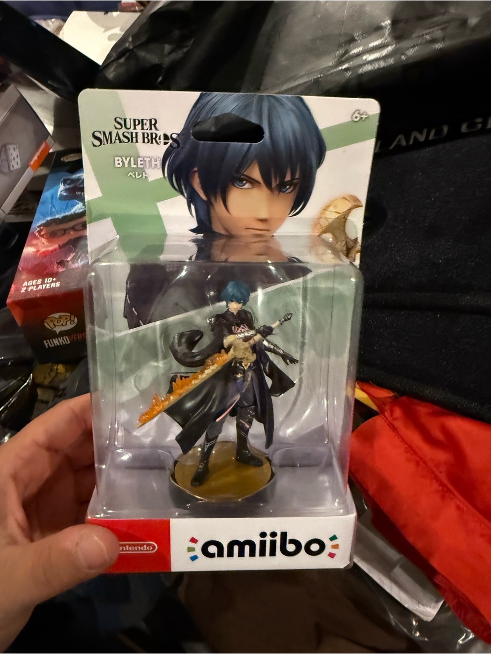 Nintendo Super Smash Bros. Byleth Amiibo - Blue, Black & Gold